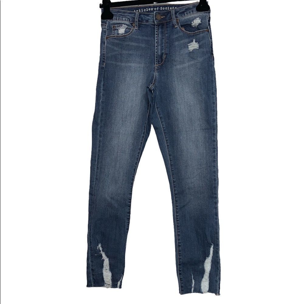 ARTICLES of Society Distressed Skinny Jeans in Georgetown